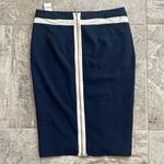 Rag and Bone NWT  Midnight Scuba Skirt, Navy & Cream, Size 4 New w/Tag Photo 2
