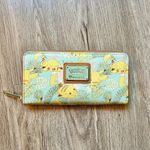 Lounge Fly Pokemon Pikachu Leaves Mint Zip Wallet RARE LIKE NEW Photo 1