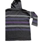 Lemlem 100% merino wool womens large lilac hooded poncho shirt NEW Photo 8