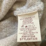 Hem & Thread  Cream Sweater Plaid Hem Panel NWT Photo 7