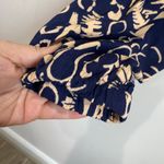 Anthropologie Hei Hei Sirwa Navy And Peach Harem Cargo Pants Size XSmall Photo 4