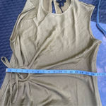 House of Harlow 1960 x REVOLVE Green olive satin long keyhole maxi dress Sz L Size L Photo 9