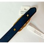 A New Day Women's Cognac & Gold Triple Plaque Belt Size Small NEW! Photo 4