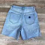 Abrand Jeans Carrie Shorts in Ida Rip Size 26 Blue Photo 2