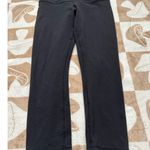 Lululemon ‎ Black Crop Leggings Athletic Wear Size 4 Photo 12