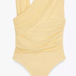 ZARA yellow crossbody bodysuit Photo 0
