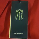 Piazza Sempione  Vibrant Red Cropped Pants Size 46 US 10 Photo 3