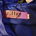 NWT Sapphire Blue Velvet &‎ Black Lace Maxi Dress Whimsigoth Gothic Witchy Photo 5