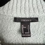 Forever 21 Mint Pastel Green‎ V-Neck Chunky Button Cardigan TexturedSmall Photo 1