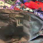 Forever 21 Floral Dress Fit and Flare Lined SZ Med Pleated Colorful Bright Wedding  Chic Photo 8