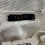 Cyrus  Shirt Womens Small White Strap Detail Casual Neutral Minimalist Clean Girl Photo 4