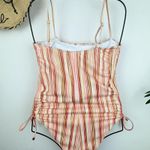 Charlie Holiday Pia Full Piece Swimsuit One Piece Painterly Stripe Swimwear Photo 3