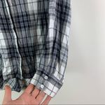 Sam Edelman 3for$30π Plaid High-Low Split Back Button Down Top XS Photo 5