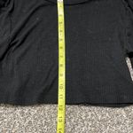 Black Cropped Long Sleeve Size M Photo 3