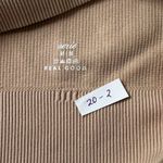 Aerie Beige Stretch Real Soft Crop Tank Top Women Size Medium NWT | 20-2 Photo 2