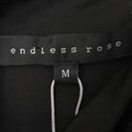 Endless Rose NWT Mesh Off the Shoulder Dress in Black Photo 7