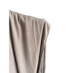 Birdy Grey  Dev V-Neck Cold Shoulder Evening Gown With Slit Crepe Taupe M READ Photo 14