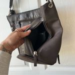 Concealed Carry Gun Tote'n Mamas Mini BOHO Leather Handbag Brown Photo 4