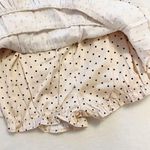 Japanese Kawaii Style Beige Polka Dot Layered Tiered Mini Skirt Black Photo 7