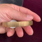 Timex Vintage  Gold Tone Watch with Stretchy Band Photo 3