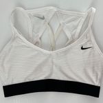 Nike White Dri-Fit Sports Bra Photo 0