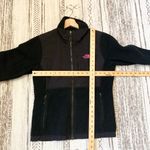 The North Face  Black Pink Embroider Cancer Awareness Full Zip Jacket Small Photo 8