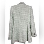 ZARA  Tweed Green Blazer Photo 7