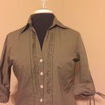 Denim & Supply Ralph Lauren ❤️ Ralph Lauren Denim Supply Army Green Blouse ❤️ Photo 1