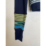 Free People FP Movement Mountain Mama Striped Layering Stretchy Crop Top NWOT Sz XS Navy Photo 3