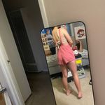 BDG pink overalls Photo 2