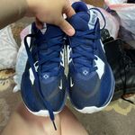 Nike Navy blue and white volleyball/basketball shoes Photo 1