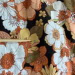 Haver + Blair Floral Wide Leg Pants High Waist Retro Boho Small S Coastal Beachy Photo 10