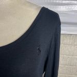 Ralph Lauren Polo  Sport Black Pima Cotton Lyocell Crewneck‎ Long Sleeve Top XL Photo 1