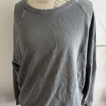 The Great Made In USA Crew Neck Size 2 Oversized Gray Photo 0