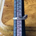 Natural Vermelho Red Garnet Sterling Silver Ring Size 5.75 Photo 6