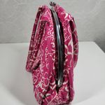 Vera Bradley VTG Eloise Bag Large Barbie Hot Pink Kiss Lock Dome Shoulder Purse Photo 2
