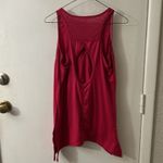 Nanette Lepore Hot Pink Sporty Racerback Keyhole Activewear Tank Top No Size Photo 3