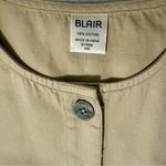 Blair Tan Buttoned Midi Sundress Photo 4