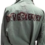 Savagexfenty NEW Savage X Fenty Hunter Green Savage Showgirl Short Robe Photo 6