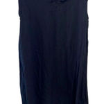 Cloth & Stone Anthropologie  Medium black dress w tiny ruffles $50 Photo 0