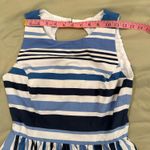 Vince Camuto  Dress Blue Striped Photo 3