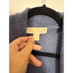 Michael Kors  Blue Long Cardigan Sweater Photo 1