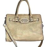 Michael Kors Micheal Kors Crocodile embossed leather bag. Photo 0