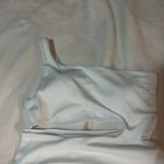 SheIn White Asymmetrical Bathing Suit Photo 1