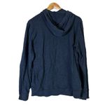 Faherty Sunwashed Midweight Organic Cotton Hoodie Pullover Blue Size M Photo 2
