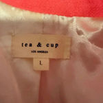 Tea & Cup Women's Neon Pink Blazer Jacket Photo 6