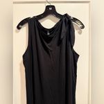 Eileen Fisher ‎ Black Sleeveless Midi Dress Size L Photo 2