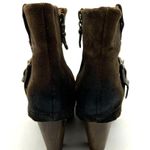 Earthies LaCarne Suede Zip Up Ankle Boots Women's 6.5 US Photo 5