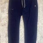 FIGS Navy Blue Yola Skinny Scrub Pants Photo 3