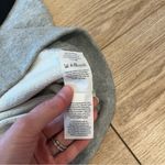 J.Crew NWT  Asymmetrical Ruffle Sweater Cotton Gray Heathered Size S Photo 7